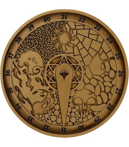 Amazon.co.jp: MTG金属製そろばん型ライフカウンター/金色 : おもちゃ